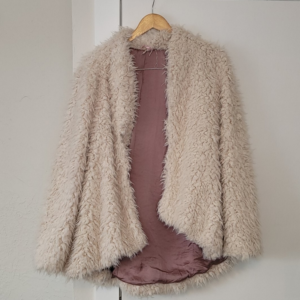 Free people fur coat
